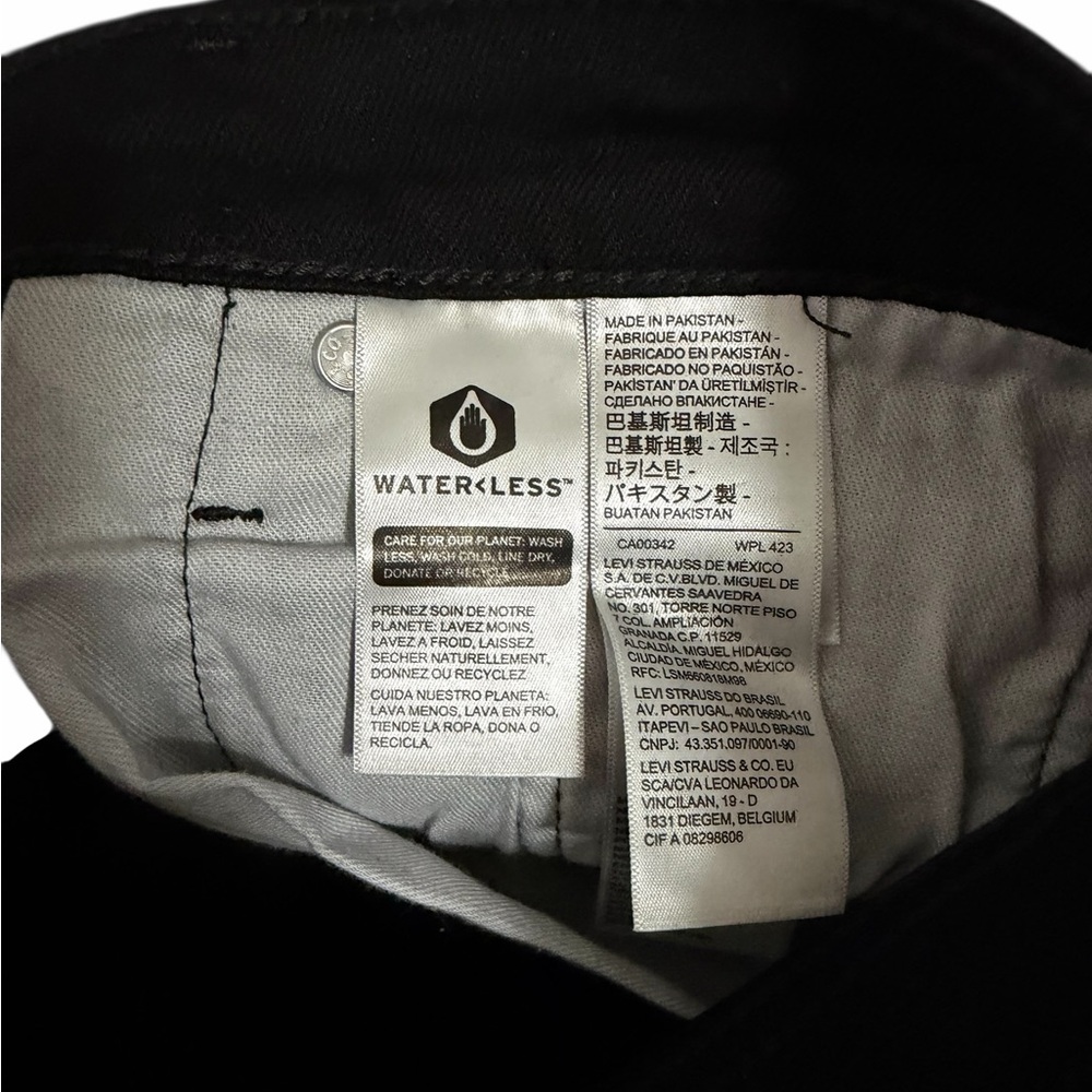 Levi's Men's Slim Fit Dark Jeans - Picture 4 of 4